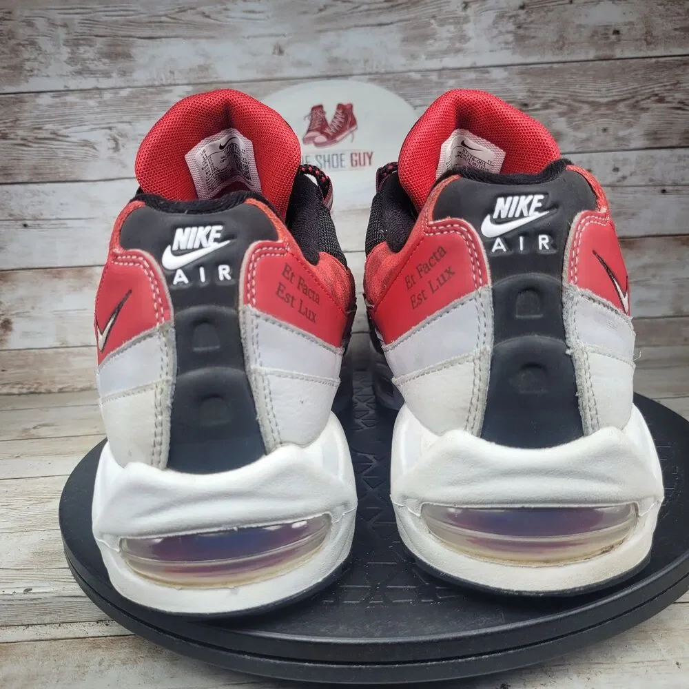 Nike Air Max 95 Men's Size 11 Red Yardrunners Pack - Morehouse Athletic Shoes